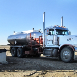 Pressure Truck at a desand